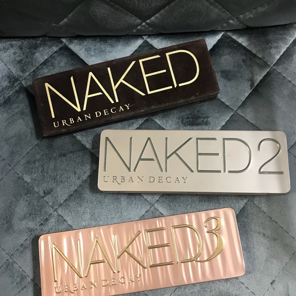 Original now discontinued Naked, Naked 2 & Naked 3